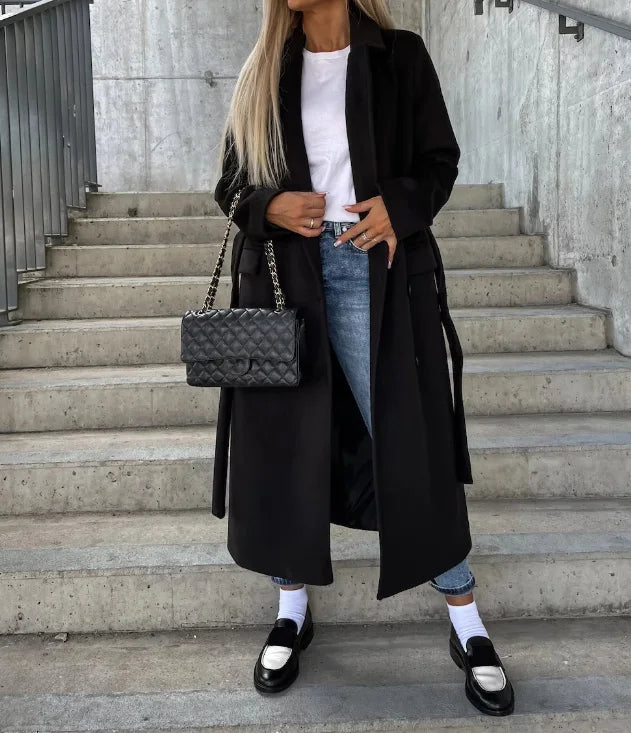 Chloe | Timeless Women’s Long Sleeve Trench Coat