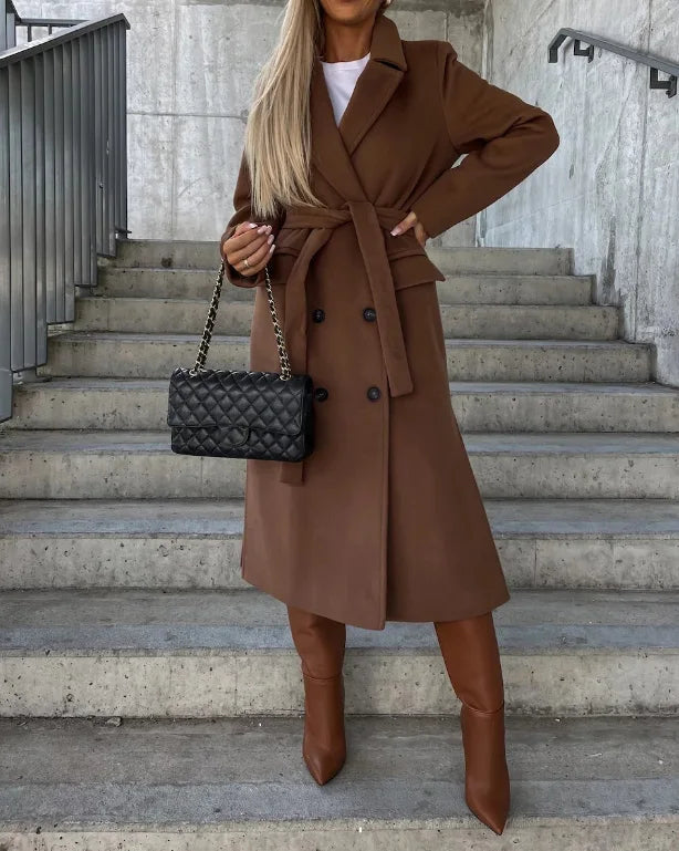 Chloe | Timeless Women’s Long Sleeve Trench Coat