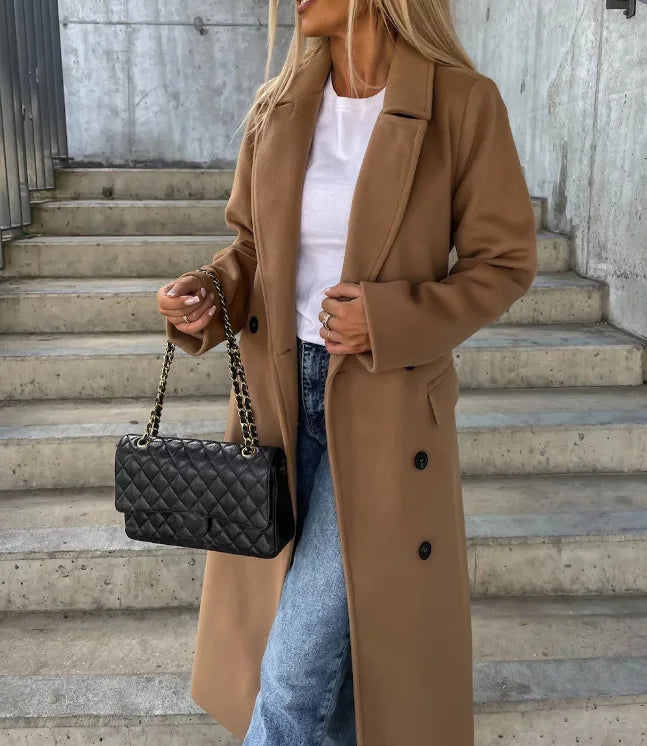 Chloe | Timeless Women’s Long Sleeve Trench Coat