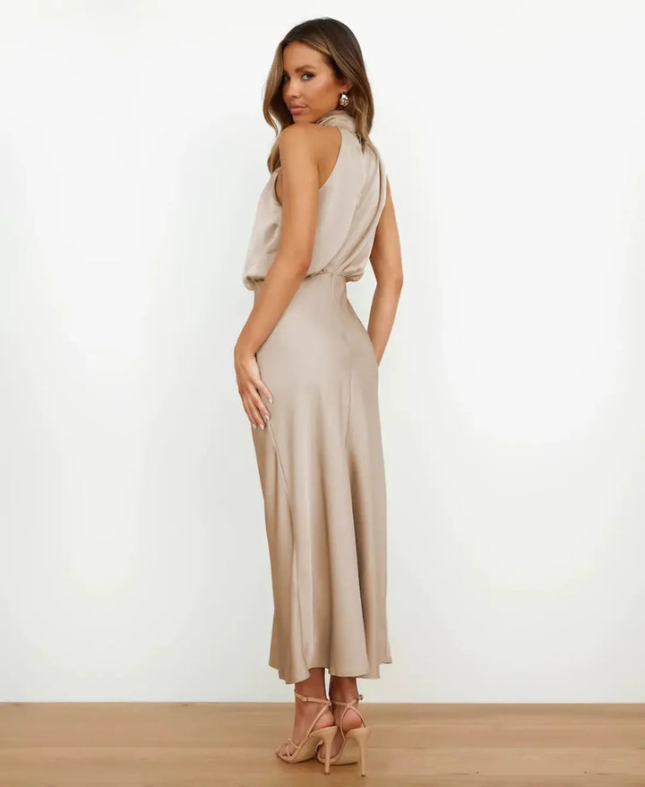 Elena | Sophisticated Midi Dress With Refined Elegance
