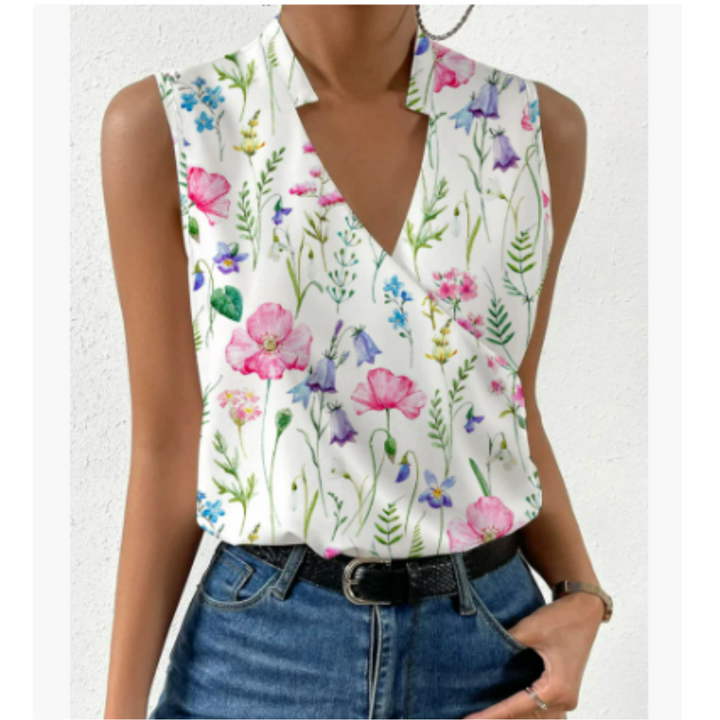 Mila | Women’s V-Neck Summer Casual Top