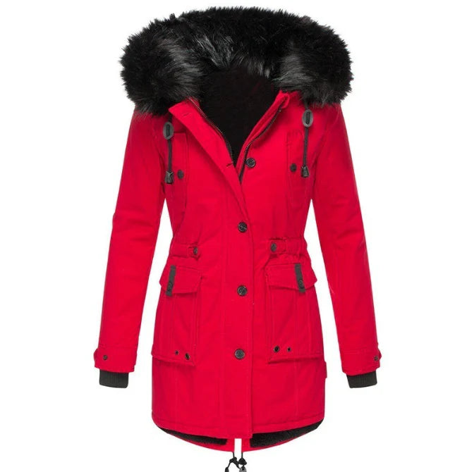 Elena | Hooded Winter Coat For Women With Cozy Cold-Weather Style