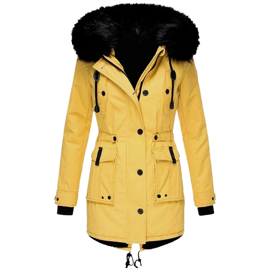 Elena | Hooded Winter Coat For Women With Cozy Cold-Weather Style