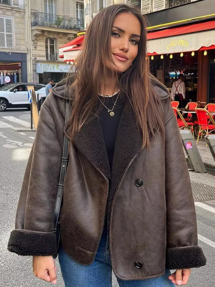 Clara | Women’s Double-Breasted Fashion Jacket