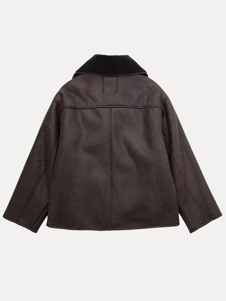 Elena | Timeless Tailored Wool Overcoat With Structured Silhouette For Women