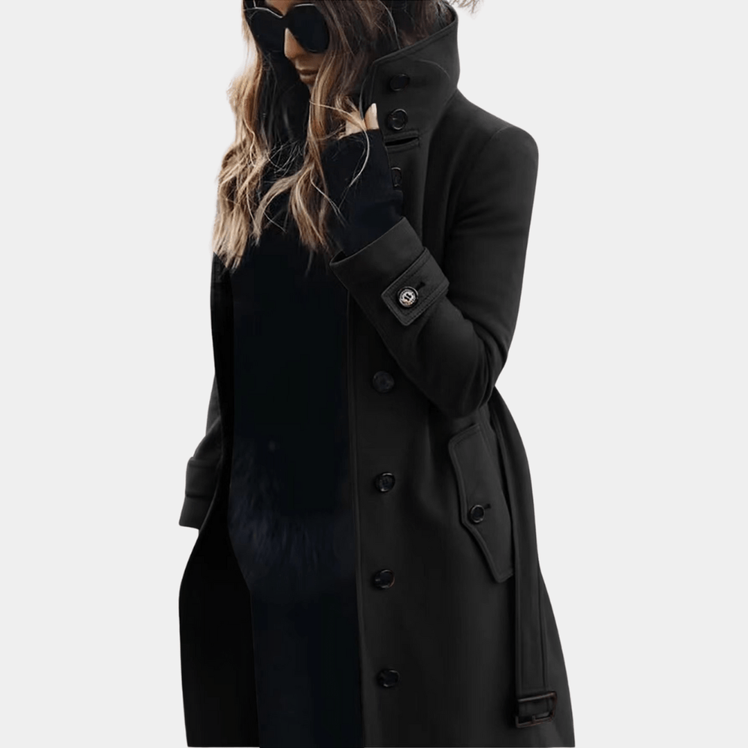 Elena | Refined Seasonal Trench Coat with Warm Elegant Finish for Women