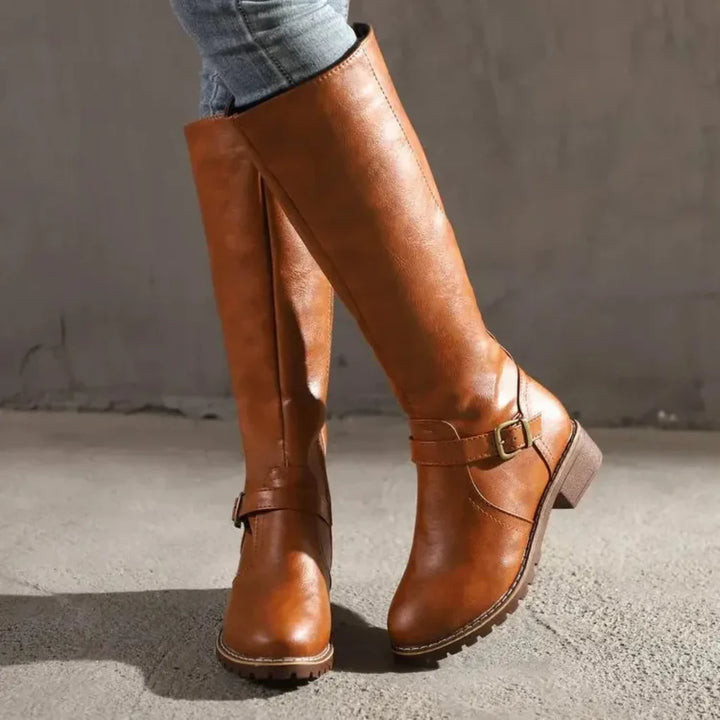 Arden | Refined Leather Statement Boots for Women