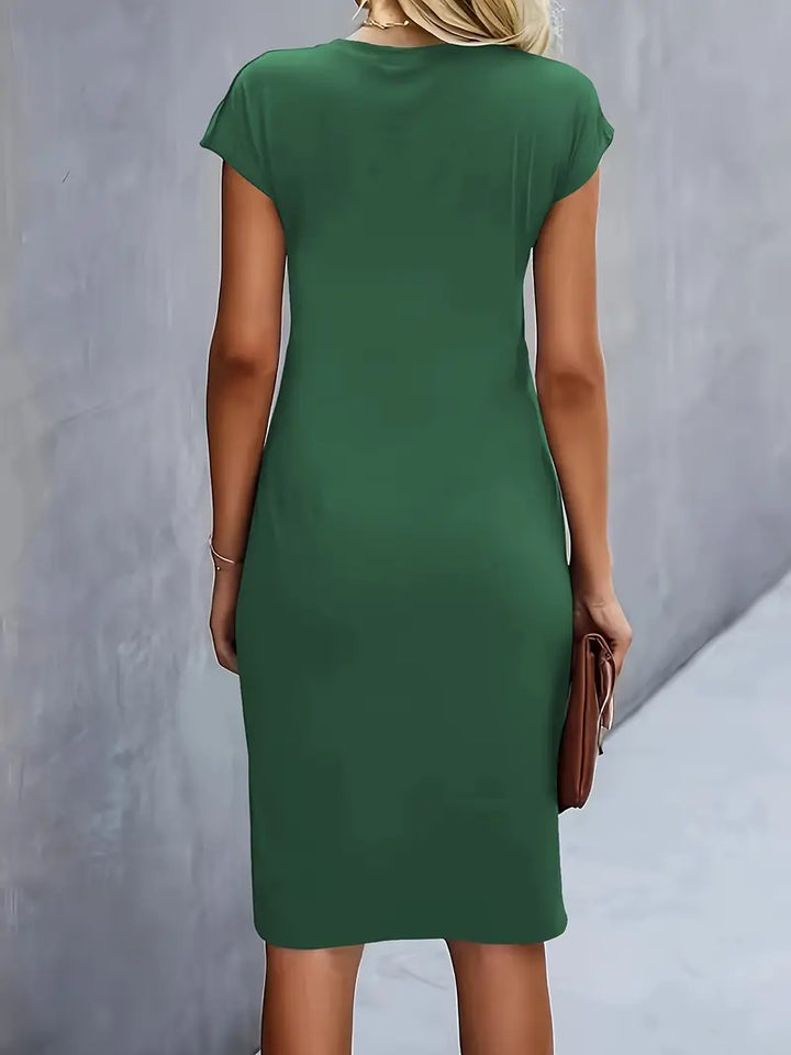 Aria | Timeless Short-Sleeve Bodycon Dress For Women