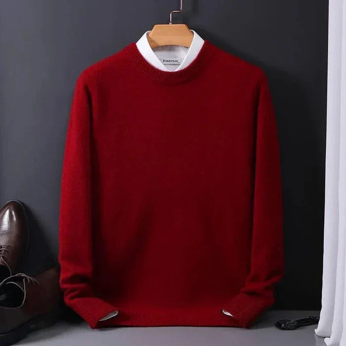 Elena | Fine Wool Relaxed-Fit Sweater With Timeless Warmth