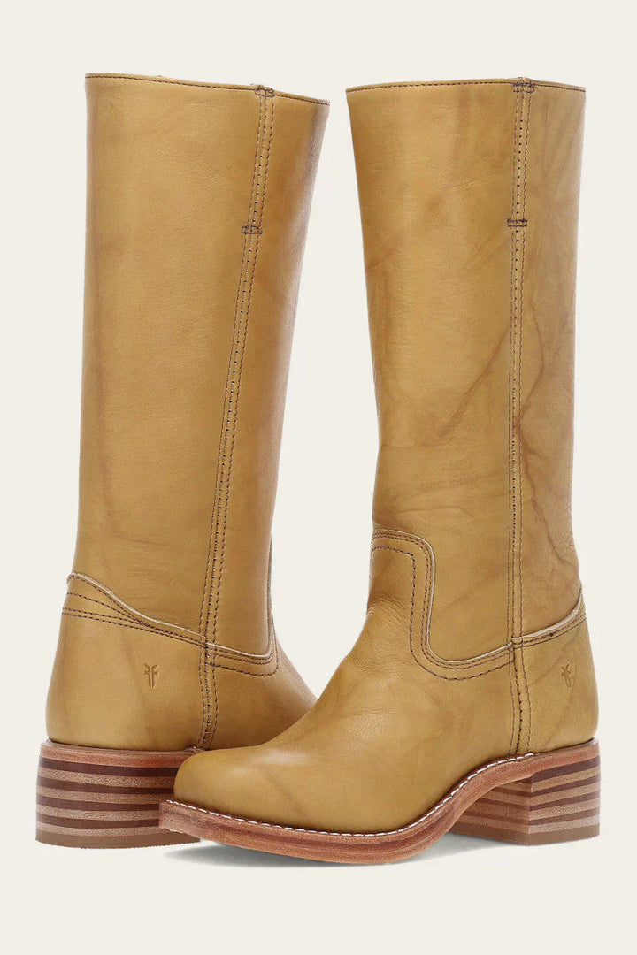 Sienna | Vintage-Inspired Mid-Calf Western Leather Boots for Women