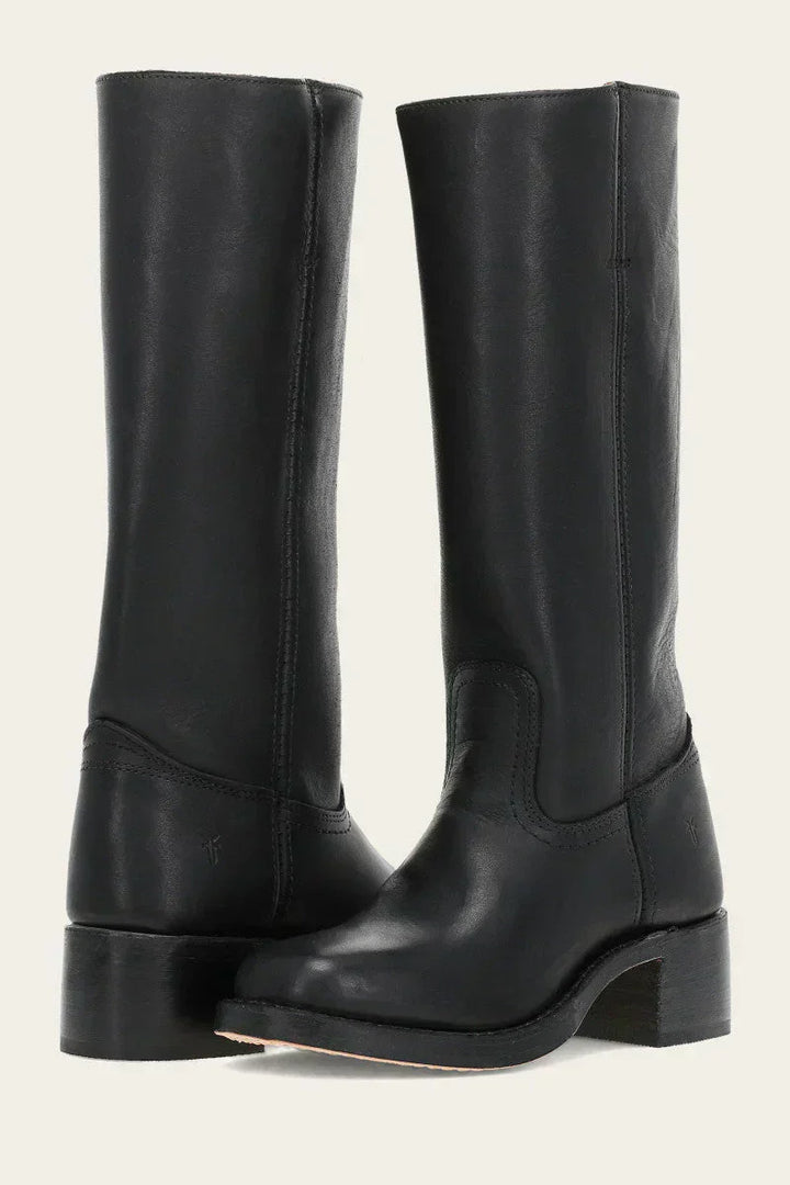 Sienna | Vintage-Inspired Mid-Calf Western Leather Boots for Women