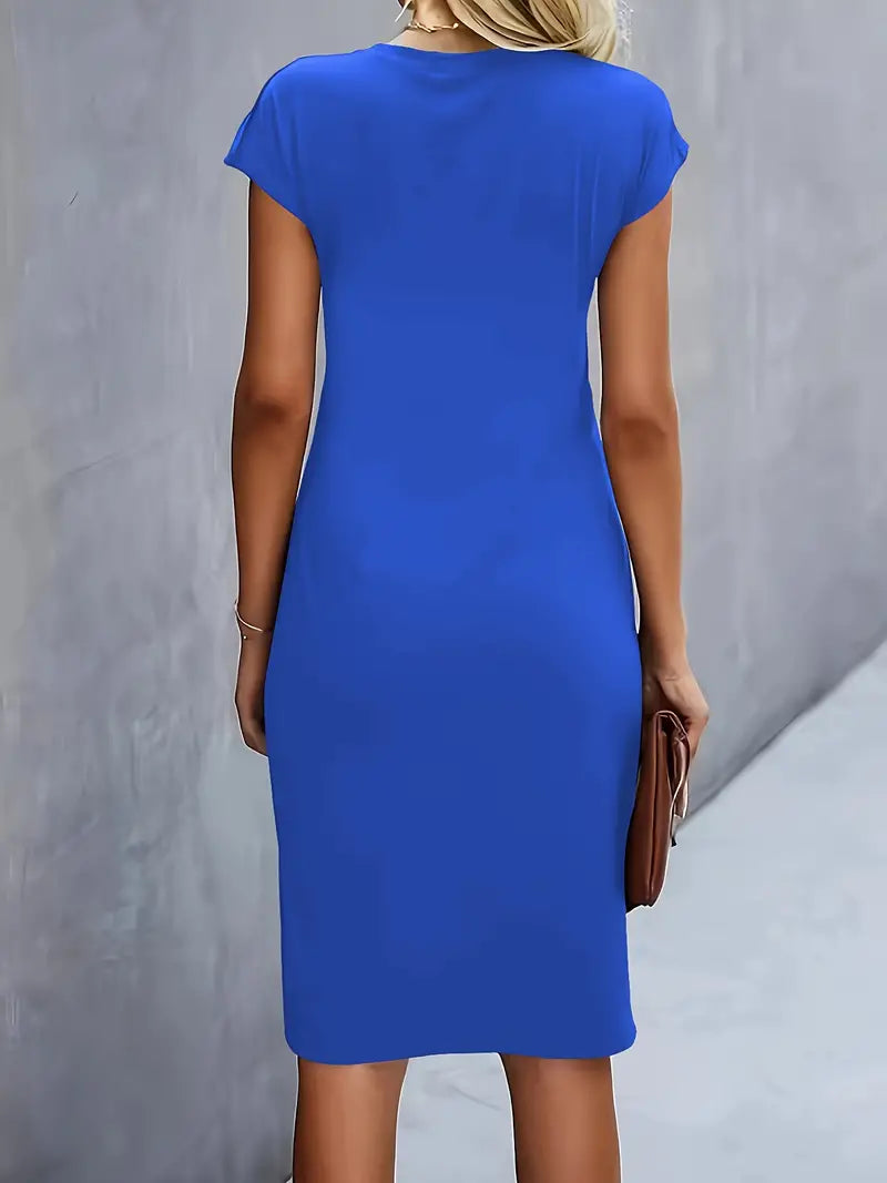Aria | Timeless Short-Sleeve Bodycon Dress For Women