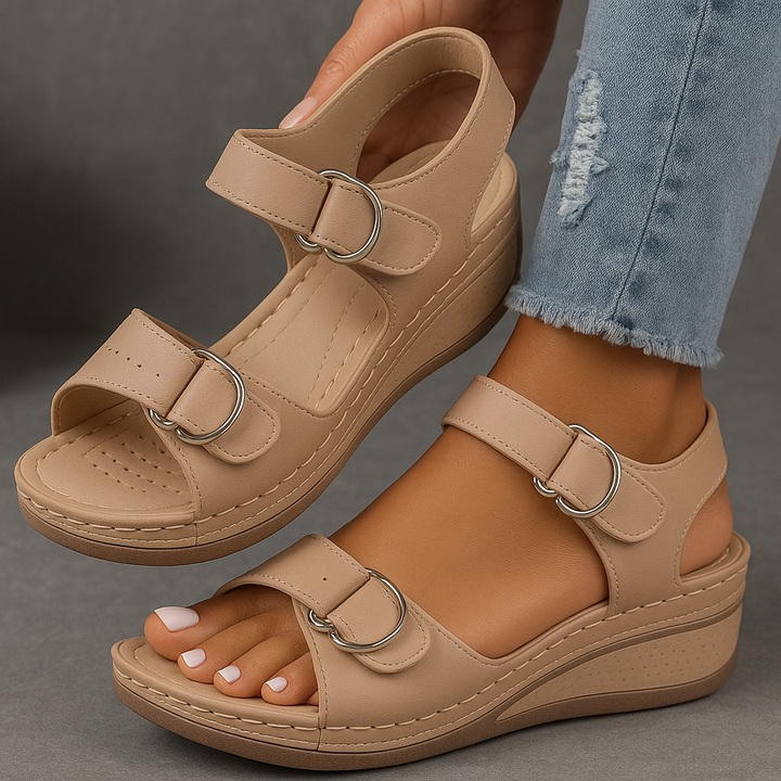 Nina | Supportive Orthopedic Wedge Sandals For Women