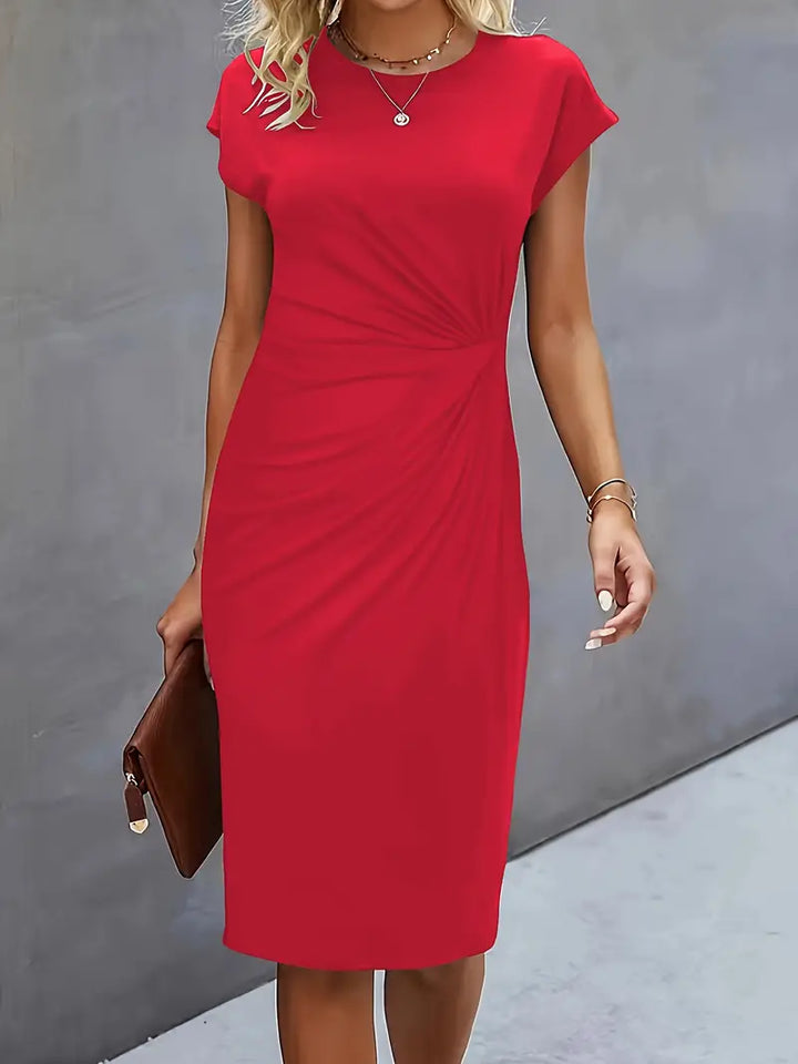 Aria | Timeless Short-Sleeve Bodycon Dress For Women