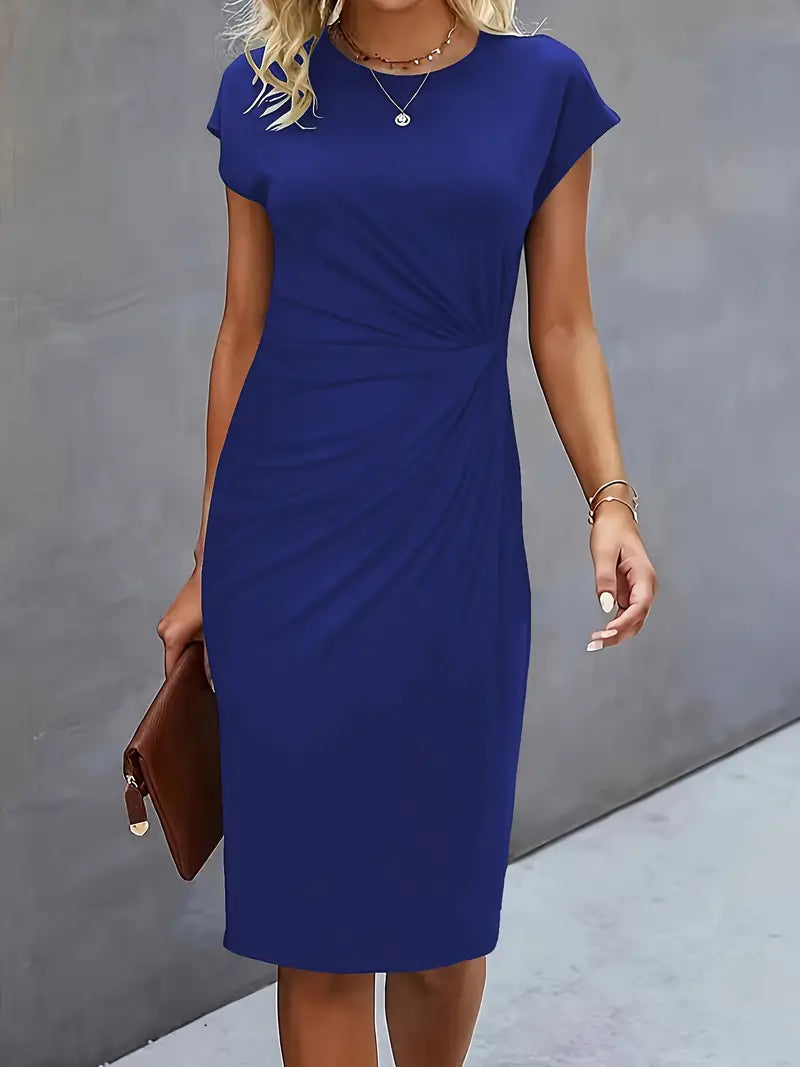 Aria | Timeless Short-Sleeve Bodycon Dress For Women