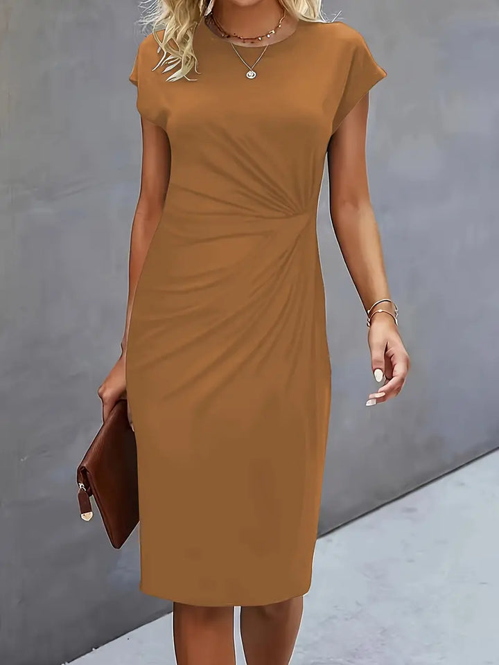 Aria | Timeless Short-Sleeve Bodycon Dress For Women