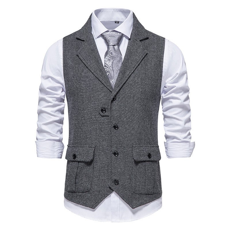 Ethan | Tailored Formal Dress Vest For Men