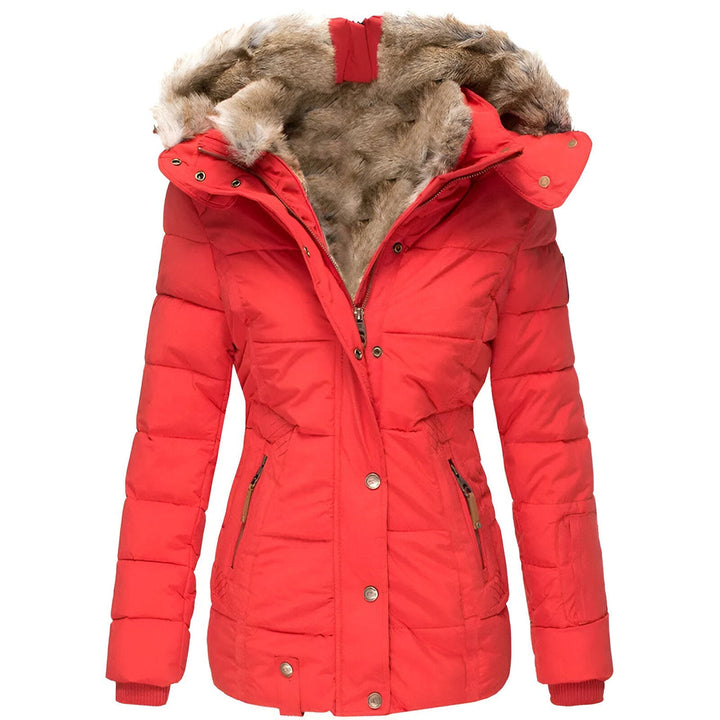 Ava | Insulated Women’s Winter Puffer Jacket With Fur-Trim Hood