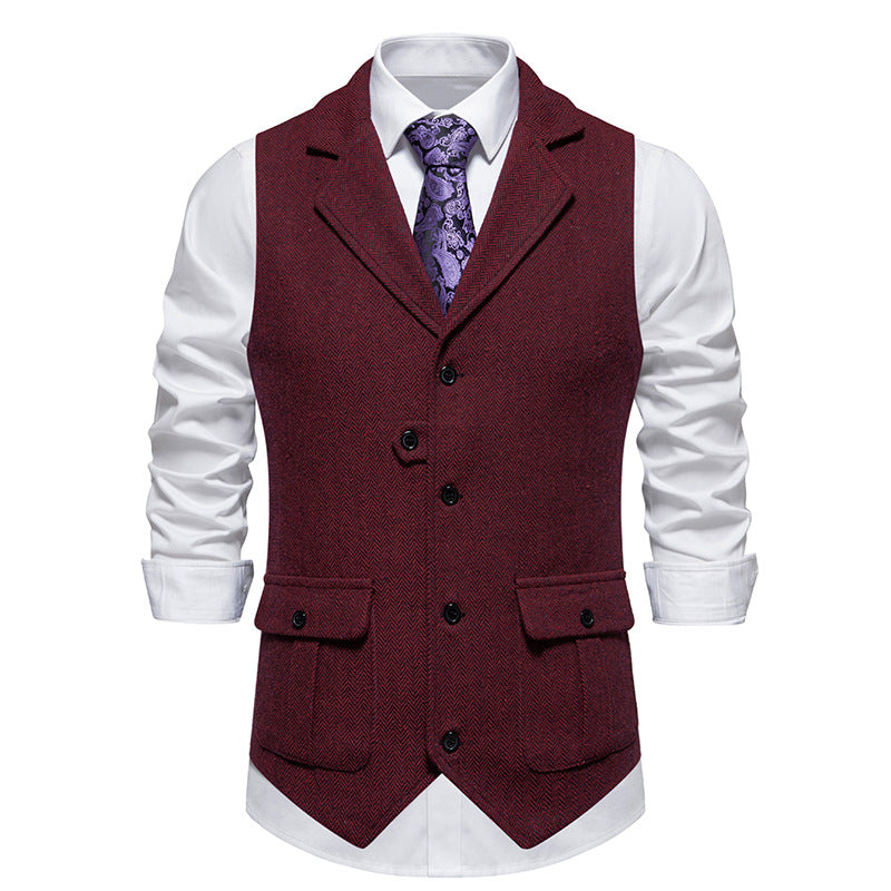 Ethan | Tailored Formal Dress Vest For Men