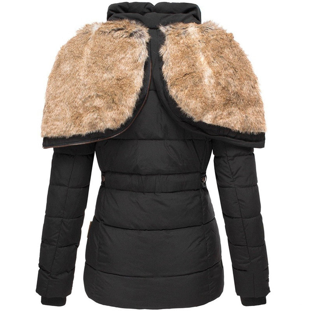 Ava | Insulated Women’s Winter Puffer Jacket With Fur-Trim Hood
