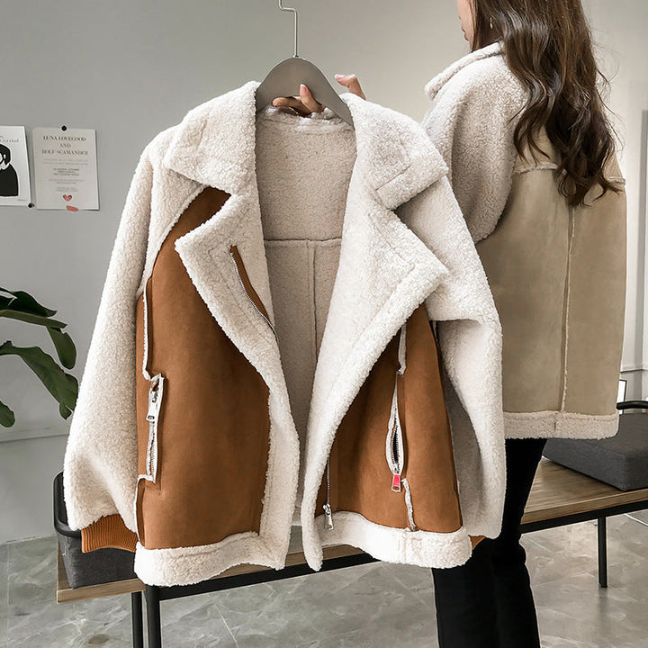 Lila | Stylish Suede Winter Coat For Women