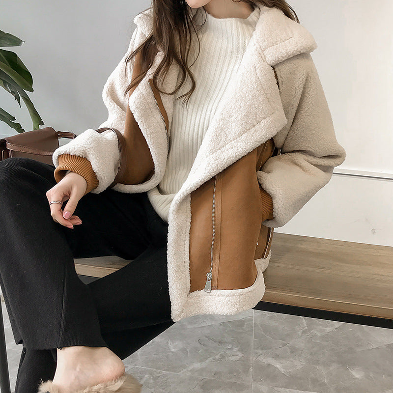 Lila | Stylish Suede Winter Coat For Women