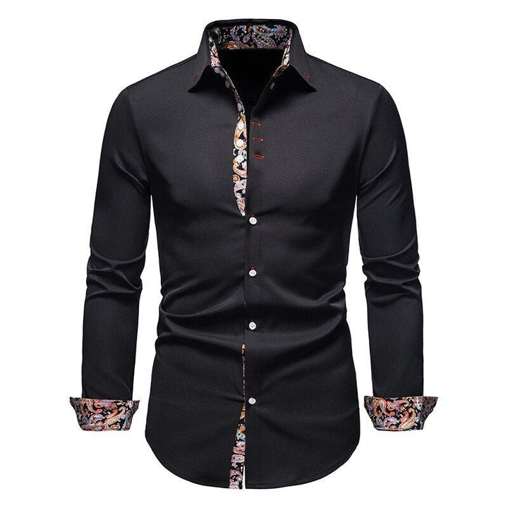 Lucas | Contemporary Tailored Long-Sleeve Men’s Shirt