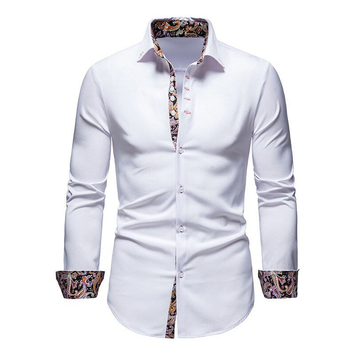 Lucas | Contemporary Tailored Long-Sleeve Men’s Shirt