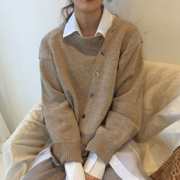 Elise | Soft Fine Wool Wrap Cardigan With Luxurious Warmth