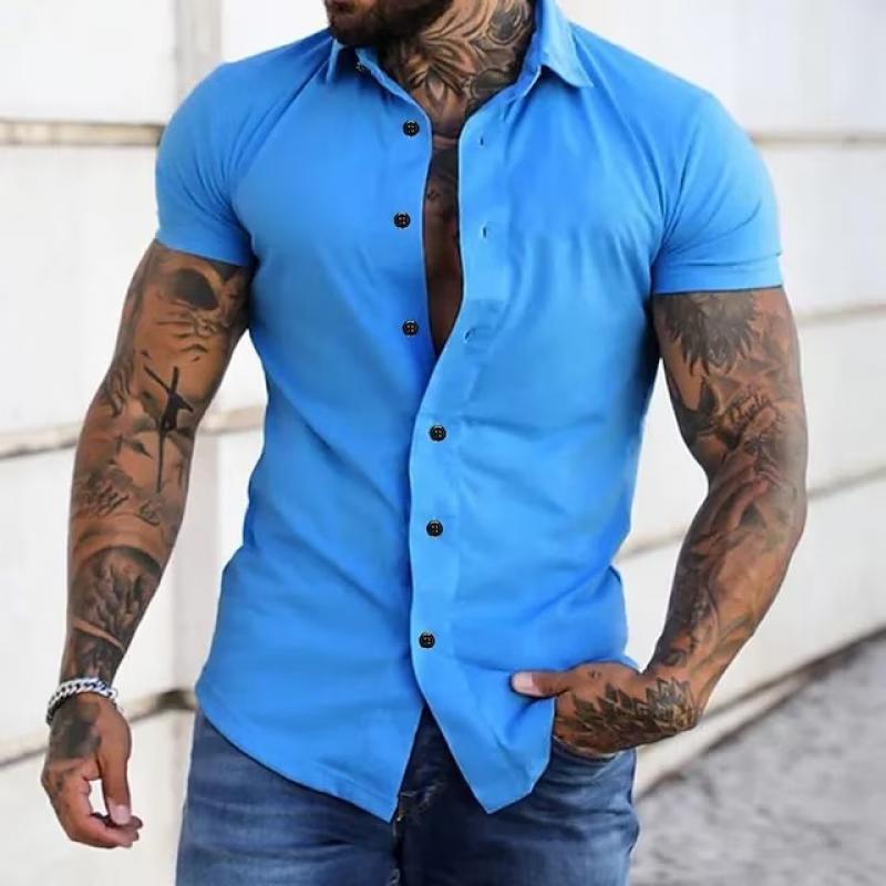Jack | Men’s Classic Lapel Button-Up Shirt