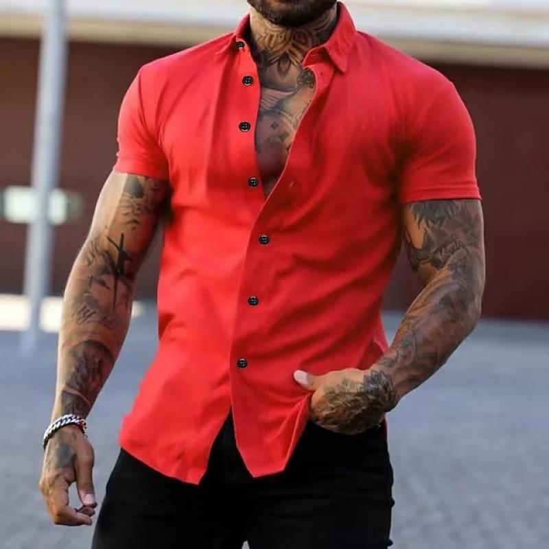 Jack | Men’s Classic Lapel Button-Up Shirt
