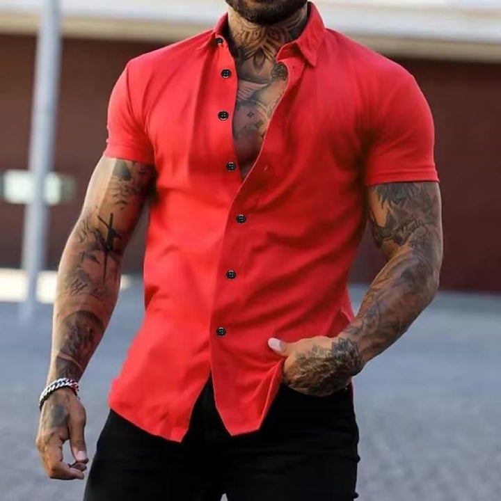 Jack | Men’s Classic Lapel Button-Up Shirt