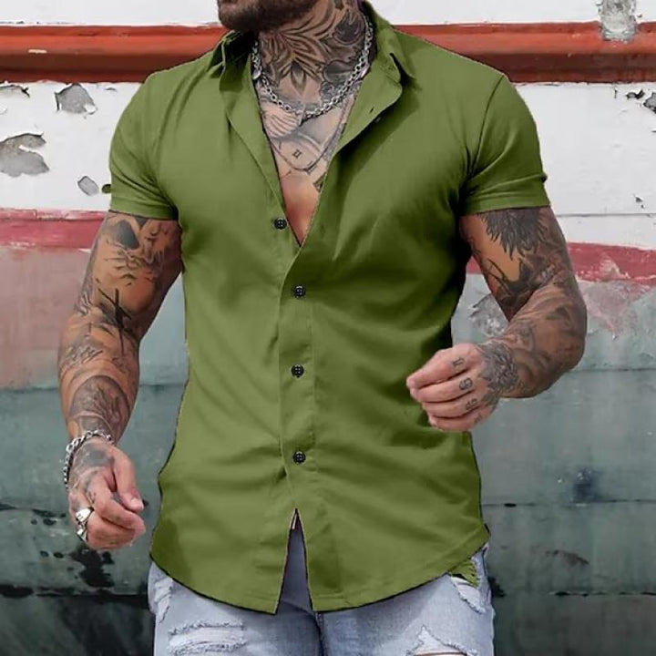Jack | Men’s Classic Lapel Button-Up Shirt