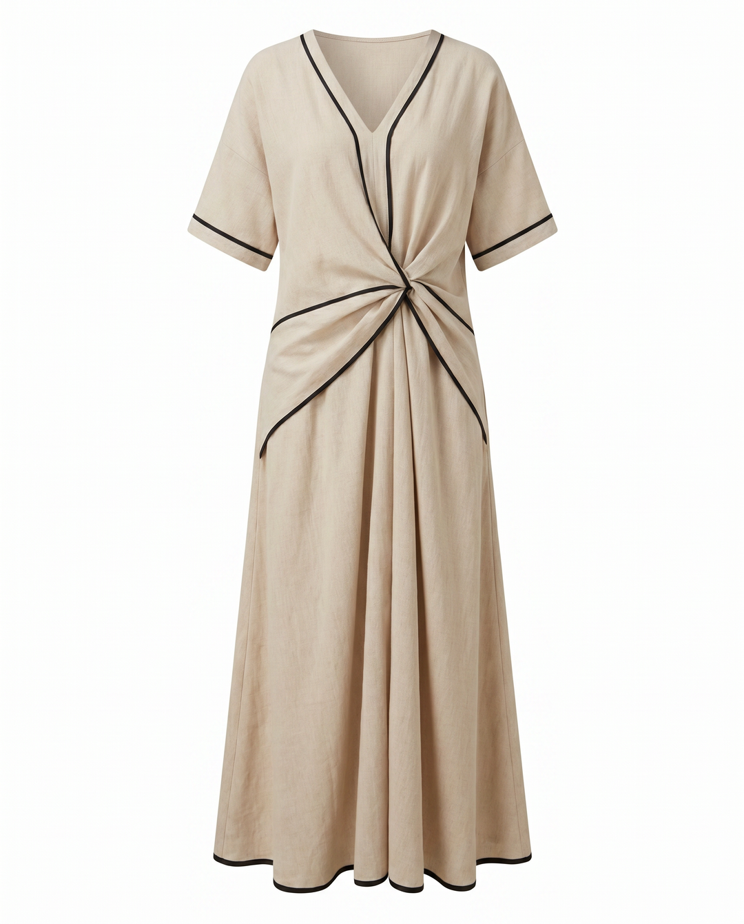 Seraphina | Elegant Twist-Front Maxi Summer Dress For Women