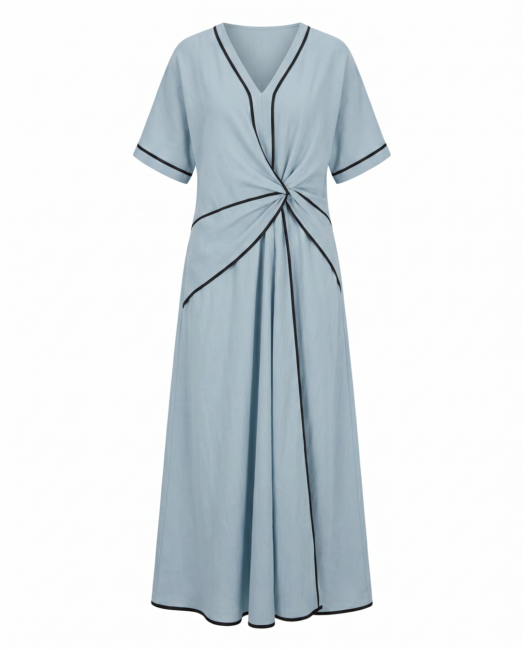 Seraphina | Elegant Twist-Front Maxi Summer Dress For Women